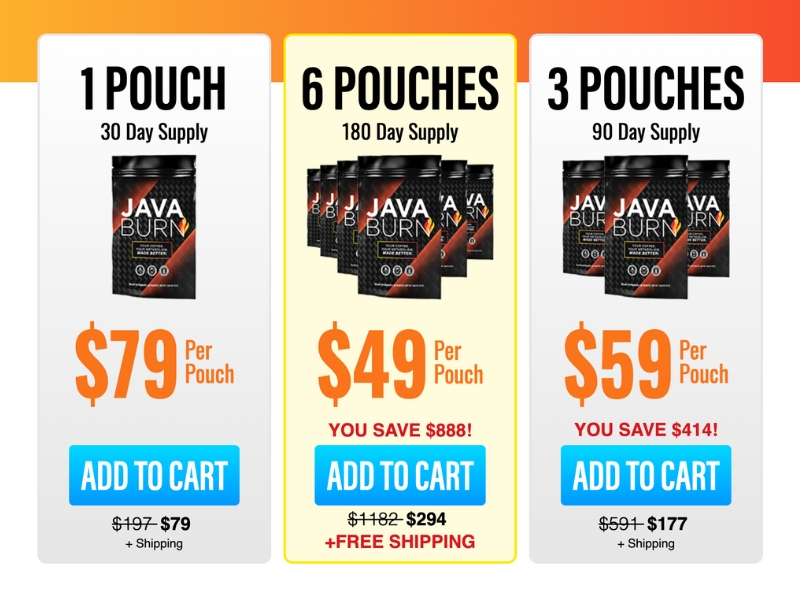 java burn price