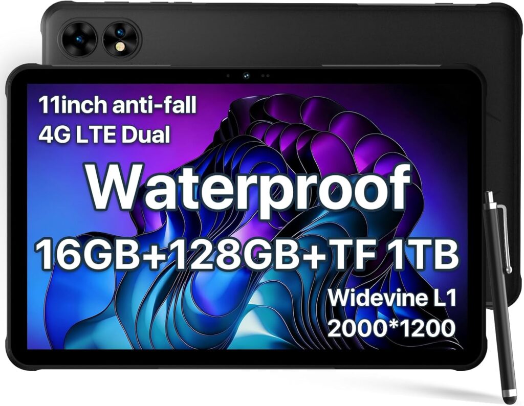 UMIDIGI 2K 11 inch rugged tablet front display