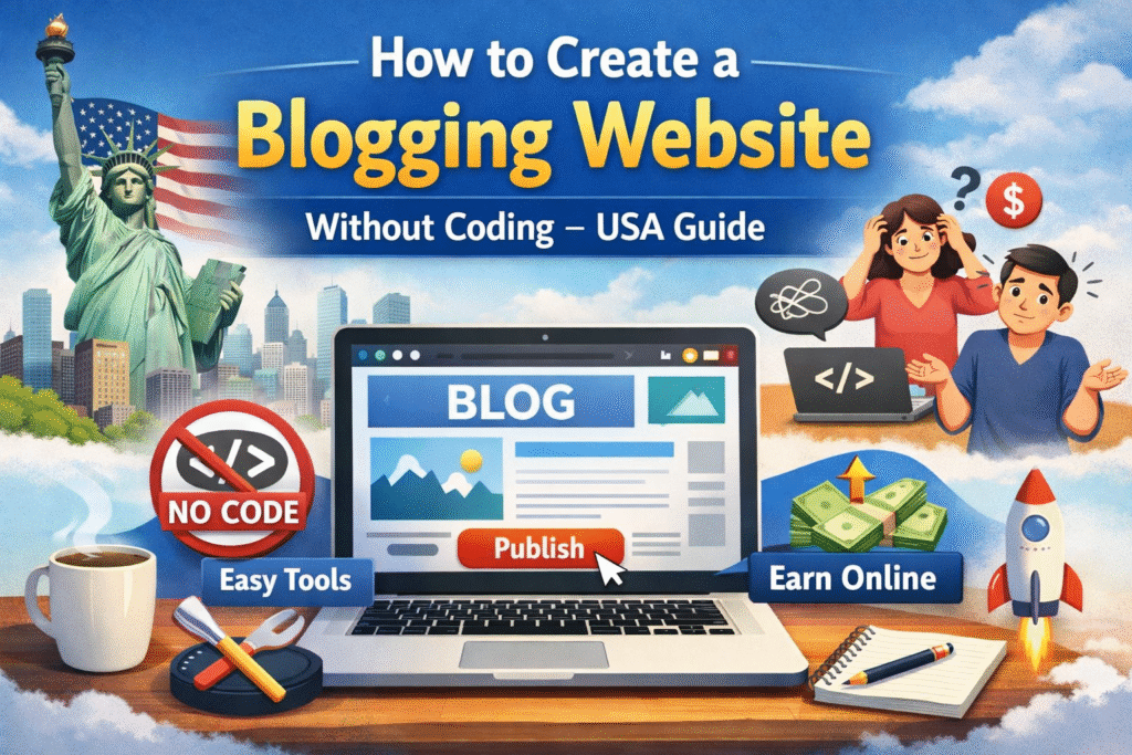 How to Create a Blogging Website Without Coding