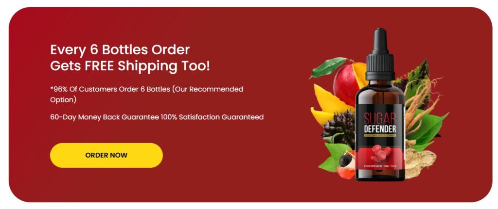 Sugar Defender review – blood sugar wellness support supplement overview image