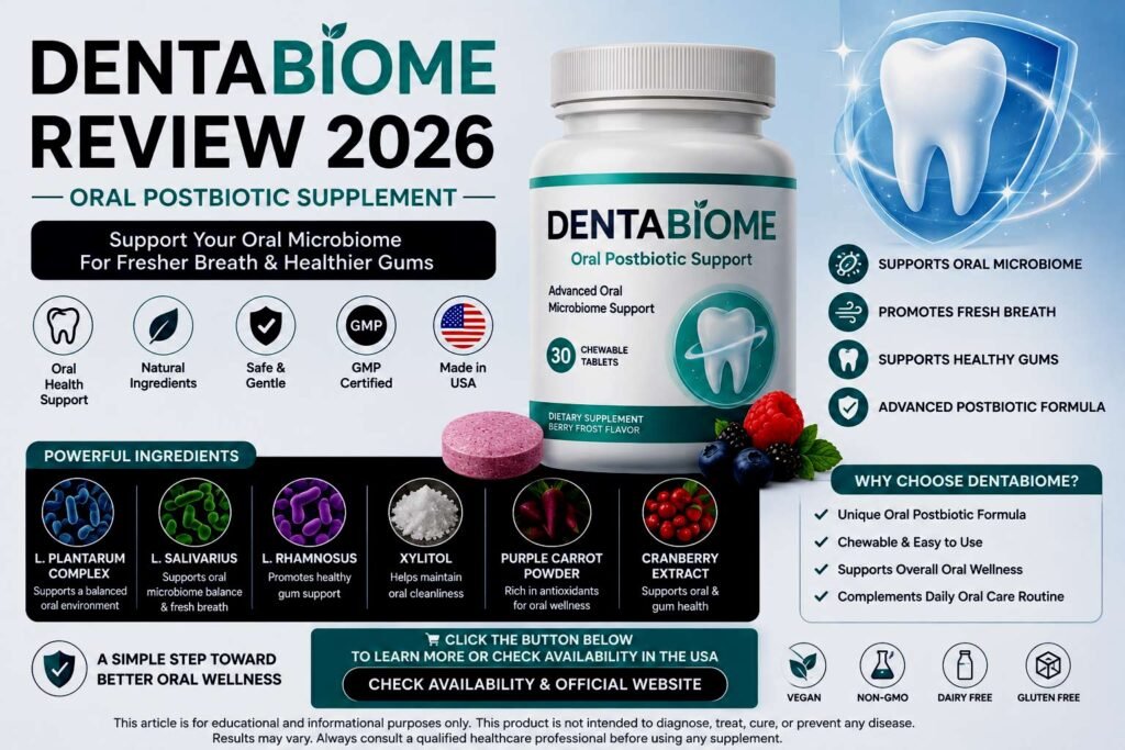 Dentabiome Review 2026 Infographic