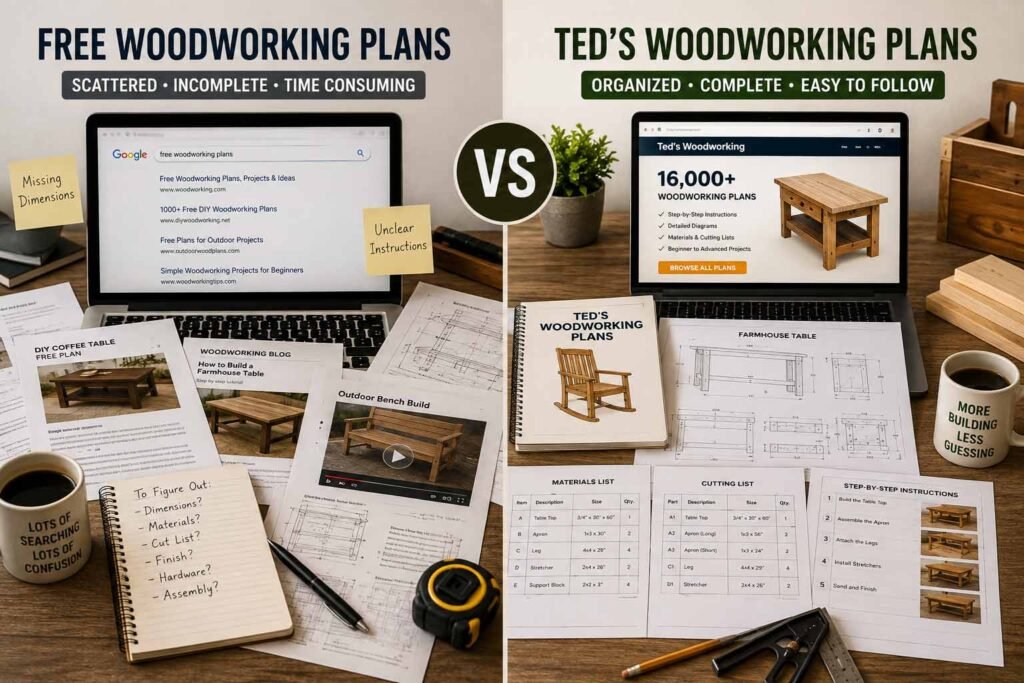 free-vs-paid-woodworking-plans
