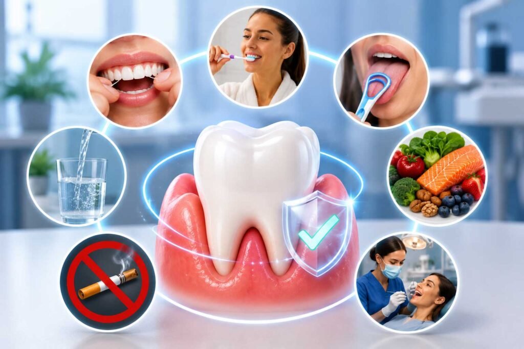 daily oral care habits for healthy gums